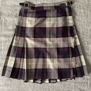 Vintage, plaid “school girl” uniform kilt